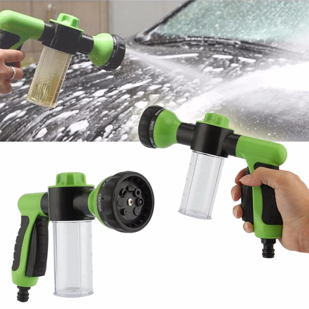 8 In 1 Pressure Hose Nozzle Foam Gun Jet Spray Gun Soap Dispenser Garden Watering Horse Dog Animal Water Gun Car Washing Tools
8 In 1 Pressure Hose Nozzle Foam Gun Jet Spray Gun Soap Dispenser Garden Watering Horse Dog Animal Water Gun Car Washing Tools