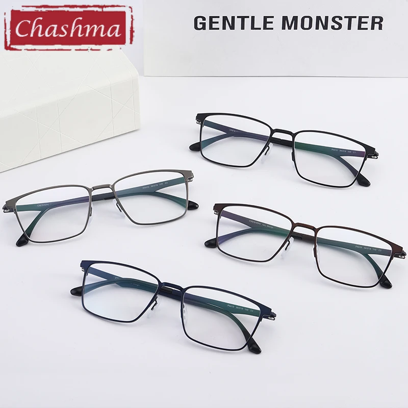 Оправа для очков Chashma Мужская квадратная оптические Рецептурные очки