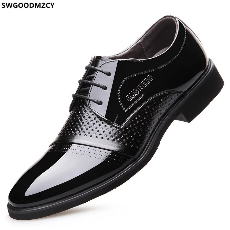 Туфли мужские из лакированной кожи, Повседневная Деловая обувь, классические, свадебные туфли, итальянские оксфорды, 2023 
Туфли мужские из лакированной кожи, Повседневная Деловая обувь, классические, свадебные туфли, итальянские оксфорды, 2023