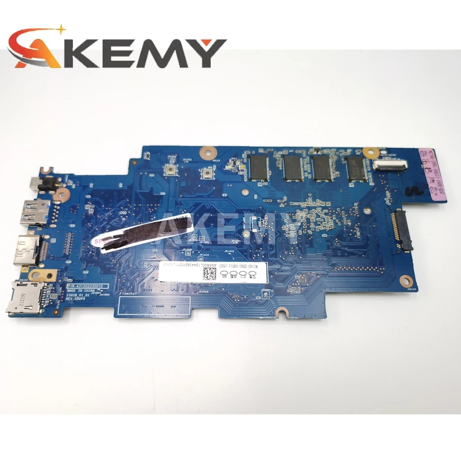 5B20L63297 For 100S-14IBR Lenovo IdeaPad 100S-14IBR 1501B_01_01 Laptop motherboard N3050/N3060 CPU 4G RAM 64GB SSD
5B20L63297 For 100S-14IBR Lenovo IdeaPad 100S-14IBR 1501B_01_01 Laptop motherboard N3050/N3060 CPU 4G RAM 64GB SSD