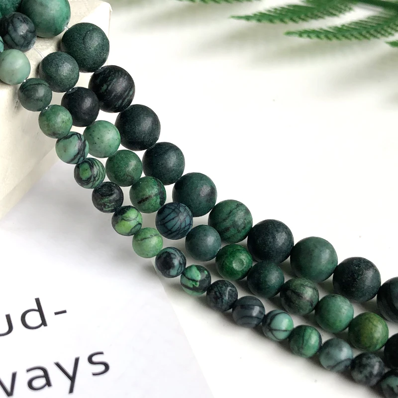 6 8 10mm 15inches Natural Green Smooth Black Grid Loose Stone Bead Fit DIY Bracelet Necklace Beads For Jewelry Making Wholesale
6 8 10mm 15inches Natural Green Smooth Black Grid Loose Stone Bead Fit DIY Bracelet Necklace Beads For Jewelry Making Wholesale