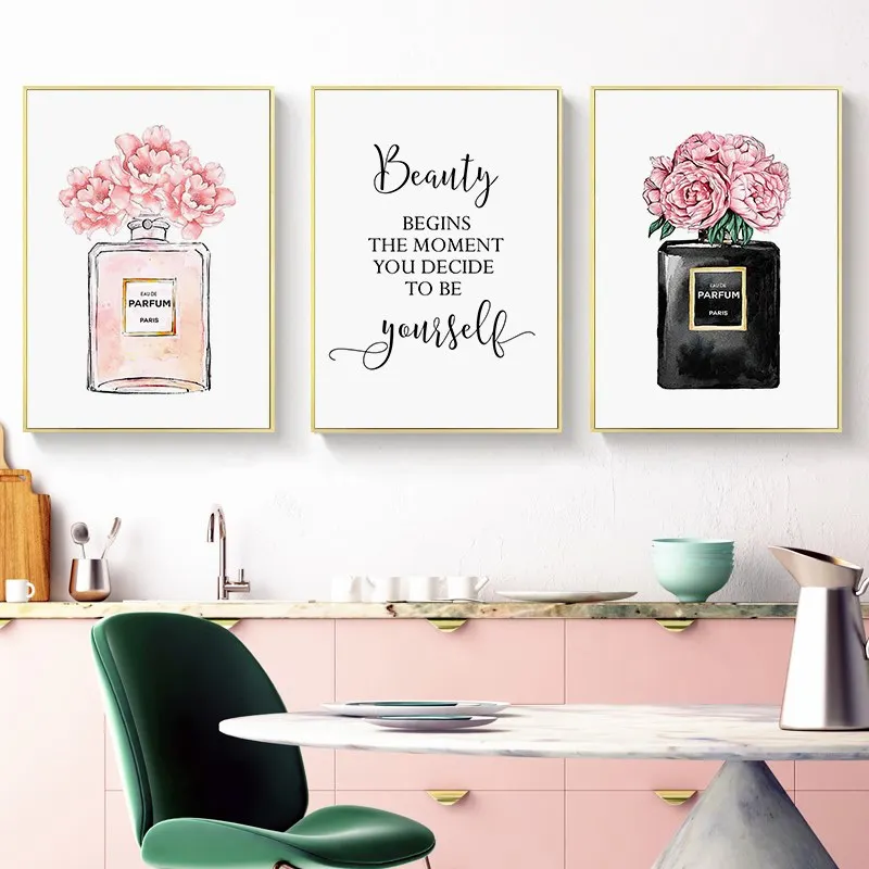 3 Pieces Perfume Flowers Canvas Print Quotes Wall Art Painting Modern Decor Poster Pictures for Living Room Home Decoration
3 Pieces Perfume Flowers Canvas Print Quotes Wall Art Painting Modern Decor Poster Pictures for Living Room Home Decoration