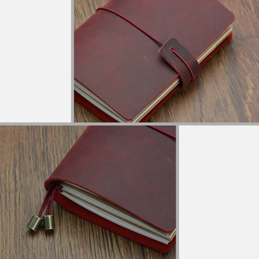 Classic Cowhide Notebook Passport Shaped Diary Journal Notepad Travel Notebook Paper Diary Office Supplies Stationery (Red)
Classic Cowhide Notebook Passport Shaped Diary Journal Notepad Travel Notebook Paper Diary Office Supplies Stationery (Red)