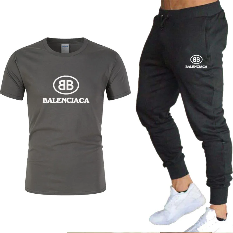 Men's Casual Tracksuit Summer Clothes Sportswear Two Piece Set T Shirt Brand Track Clothing Male Sweatsuit Sports Suits S-3XL
Men's Casual Tracksuit Summer Clothes Sportswear Two Piece Set T Shirt Brand Track Clothing Male Sweatsuit Sports Suits S-3XL