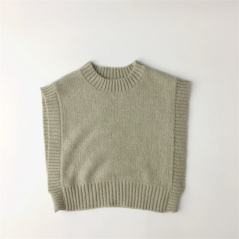 Toddler Baby Sweater for Girl Fashion Solid Vest Kids Sleeveless Knitted Tops 2021 Autumn New Thicken Boy Children's Clothing
Toddler Baby Sweater for Girl Fashion Solid Vest Kids Sleeveless Knitted Tops 2021 Autumn New Thicken Boy Children's Clothing