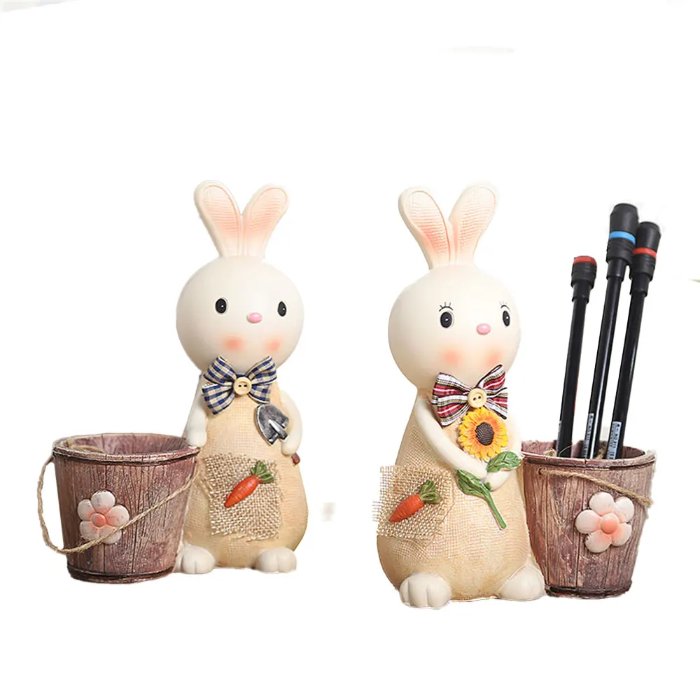 Desktop Decoration Cute Cartoon Rabbit Shape Back Basket Pen Holder Decoration Classmate Gift Christmas Gift Desk Decoration
Desktop Decoration Cute Cartoon Rabbit Shape Back Basket Pen Holder Decoration Classmate Gift Christmas Gift Desk Decoration