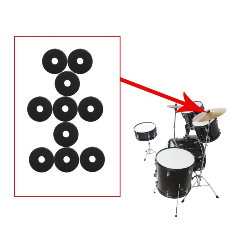10pcs/set Cymbal Felt Washer Pad Crash Cymbal Clutch Felt Drum Set Cymbal Stand Felt Washer Cymbals Protective Mats
10pcs/set Cymbal Felt Washer Pad Crash Cymbal Clutch Felt Drum Set Cymbal Stand Felt Washer Cymbals Protective Mats