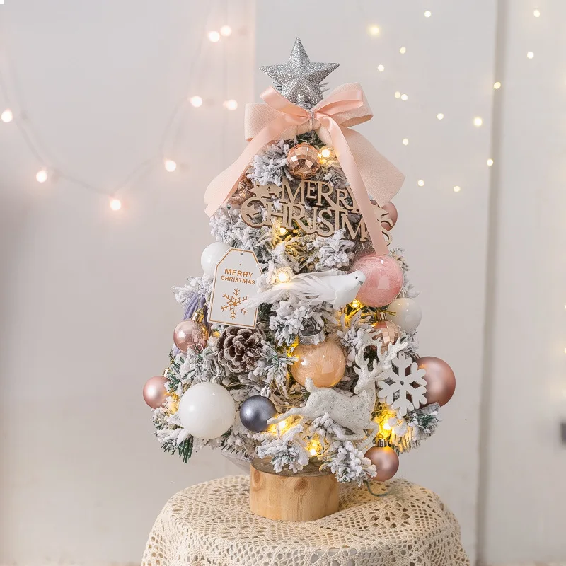 45cm Pink Christmas Tree With Led Strip Christmas Home Tabletop Decorations 2022 New Year Christmas Ball Elk Ribbon Ornaments
45cm Pink Christmas Tree With Led Strip Christmas Home Tabletop Decorations 2022 New Year Christmas Ball Elk Ribbon Ornaments