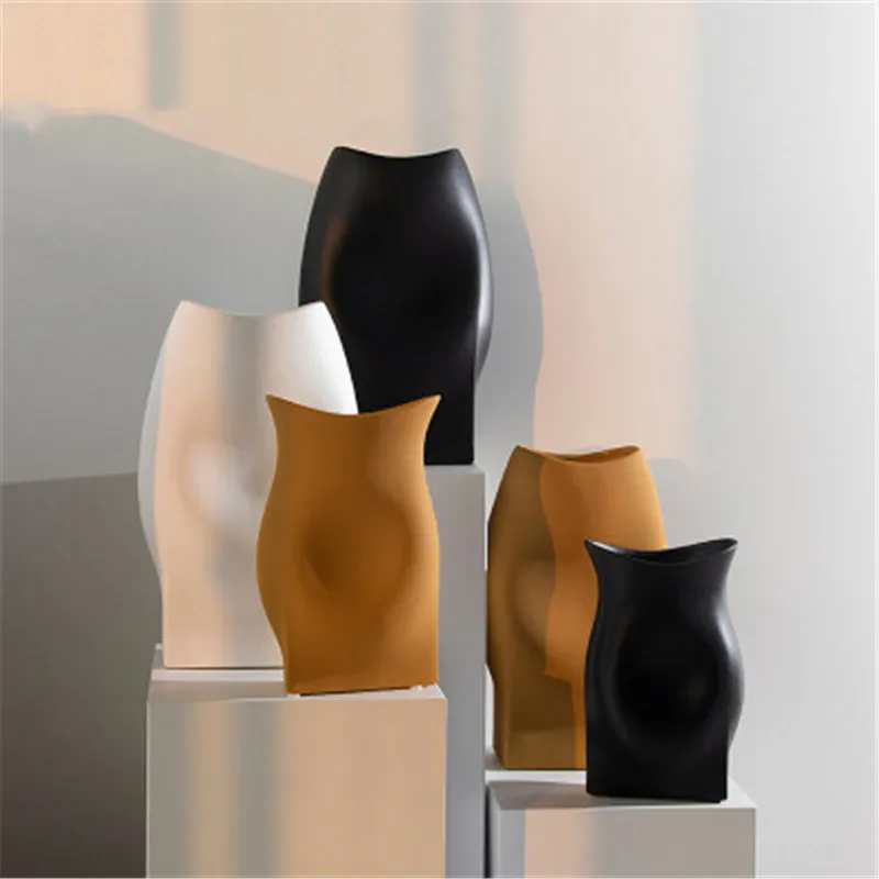 Bao Guang Ta Nordic Concave Belly Ceramics Vase Statue Creative Simplicity Living Room Home Decor Flower Arrangement A2887
Bao Guang Ta Nordic Concave Belly Ceramics Vase Statue Creative Simplicity Living Room Home Decor Flower Arrangement A2887