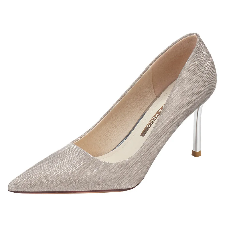 Brand Designer Women's Pumps Shiny Pointed Toe 6-8 CM Heels for Ladies Female Wedding Party Office Shoes
Brand Designer Women's Pumps Shiny Pointed Toe 6-8 CM Heels for Ladies Female Wedding Party Office Shoes