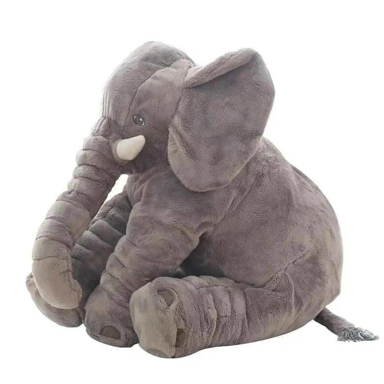 40cm/60cm Height Large Plush Elephant Doll Toy Kids Sleeping Back Cushion Cute Stuffed Elephant Baby Accompany Doll Xmas Gift
40cm/60cm Height Large Plush Elephant Doll Toy Kids Sleeping Back Cushion Cute Stuffed Elephant Baby Accompany Doll Xmas Gift