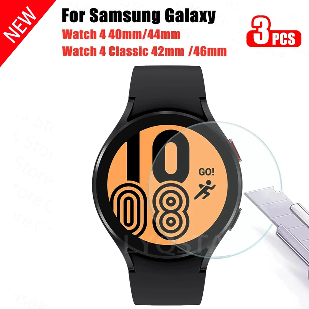 3Pcs Tempered Glass Film For Samsung Galaxy Watch 4 40mm 44mm Watch4 Classic 42mm 46mm HD Clear Full Screen Protector Film
3Pcs Tempered Glass Film For Samsung Galaxy Watch 4 40mm 44mm Watch4 Classic 42mm 46mm HD Clear Full Screen Protector Film