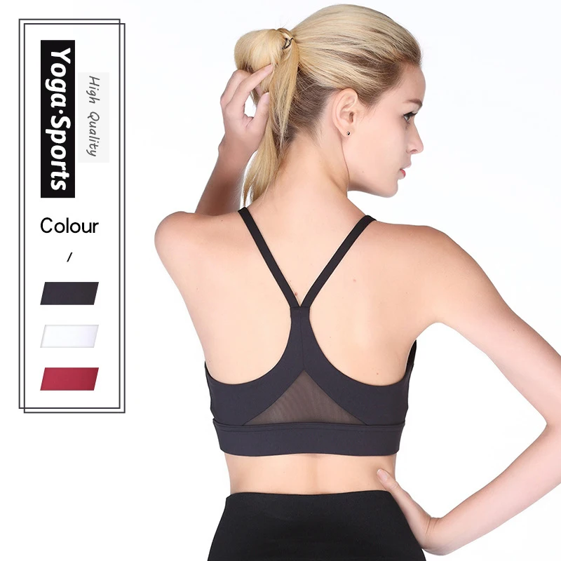 Women Push Up Shockproof Lingerie U Neck Vest Sports Bra Gym Fitness Sport Bras Thin Strap Crop Top Running Active Underwear
Women Push Up Shockproof Lingerie U Neck Vest Sports Bra Gym Fitness Sport Bras Thin Strap Crop Top Running Active Underwear