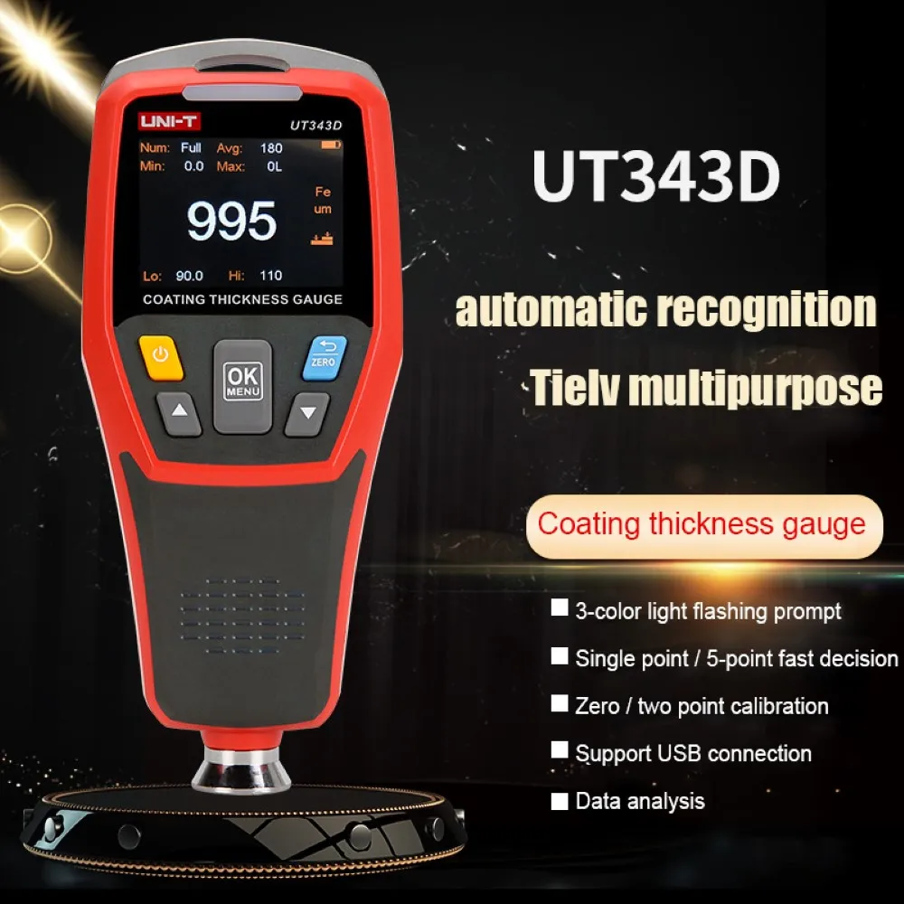 Автоматический прибор для измерения параметров UT343D Laagdiktemeter Auto Verf Laagdikte Tester Meten Fe/Nfe Verf инструмент Usb Data Opslag Data FE/NFE
Автоматический прибор для измерения параметров UT343D Laagdiktemeter Auto Verf Laagdikte Tester Meten Fe/Nfe Verf инструмент Usb Data Opslag Data FE/NFE