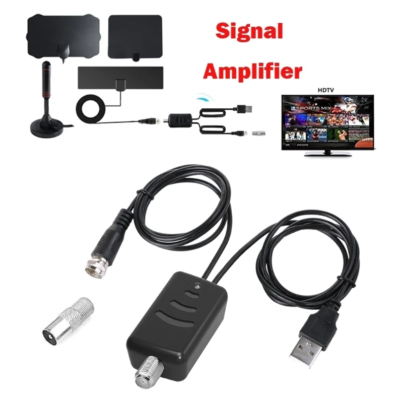 VHF(172-240Mhz) \ UHF(470-860Mhz) HDTV Signal Amplifier TV Antenna Amplifier Ultra Low Noise 20mA Current Consumption
VHF(172-240Mhz) \ UHF(470-860Mhz) HDTV Signal Amplifier TV Antenna Amplifier Ultra Low Noise 20mA Current Consumption