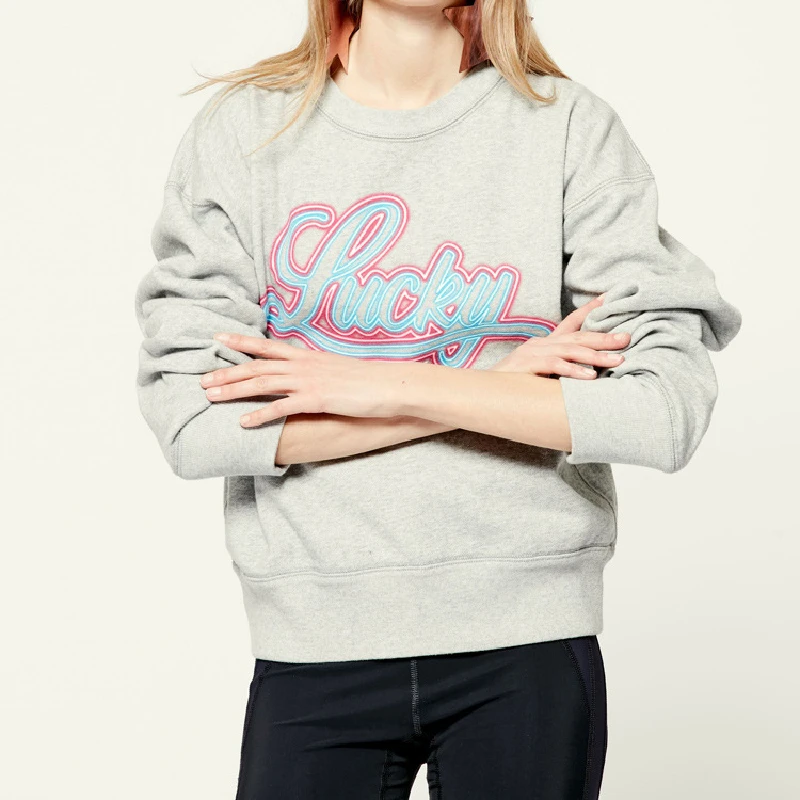 2021 New Early Autumn Women Casual Sweatshirt O-Neck Letters Printed Long Sleeve Lady Fashion Pullover Tops
2021 New Early Autumn Women Casual Sweatshirt O-Neck Letters Printed Long Sleeve Lady Fashion Pullover Tops
