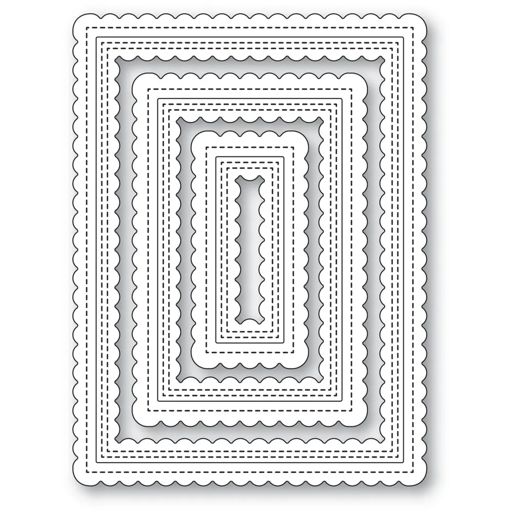 2021 New Double Scallop Needle Frame Metal Cutting Dies Diy Scrapbook Crafts Making Photo Album Template Handmade Decoration
2021 New Double Scallop Needle Frame Metal Cutting Dies Diy Scrapbook Crafts Making Photo Album Template Handmade Decoration