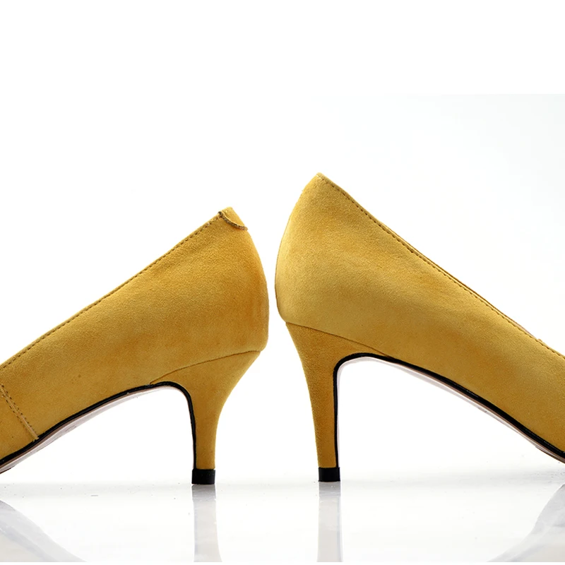 Curvaness/женские пикантные туфли лодочки обувь из натуральной кожи на высоком