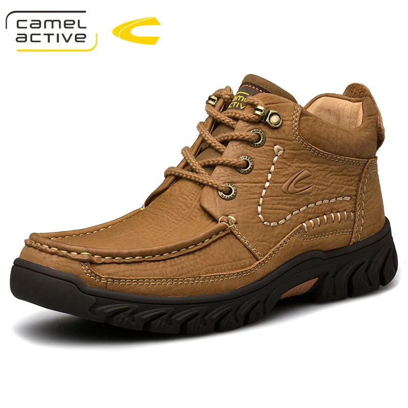 Camel Active New Genuine Leather Men Boots Outdoor Youth Ankle Boots Short Fashion Man Boots Non-slip Textured Cowhide Men Shoes
Camel Active New Genuine Leather Men Boots Outdoor Youth Ankle Boots Short Fashion Man Boots Non-slip Textured Cowhide Men Shoes