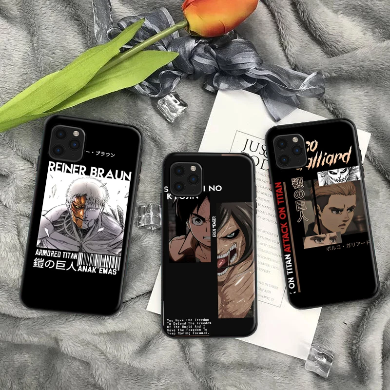Attack on Titan Anime Phone Case for iPhone 11 Pro Max 12 13 Pro Max Mini SE 2020 XS Max XR 6 6S 7 8 Plus Carcasa Funda
Attack on Titan Anime Phone Case for iPhone 11 Pro Max 12 13 Pro Max Mini SE 2020 XS Max XR 6 6S 7 8 Plus Carcasa Funda