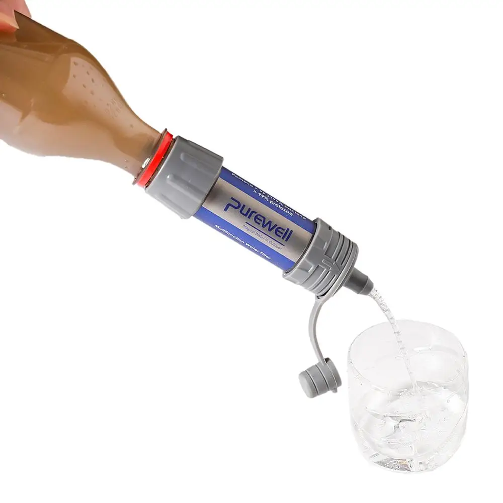 Water Purifier Personal Emergency Water Filter Mini Portable simple water purifier Outdoor camping hiking Drinking Water Device
Water Purifier Personal Emergency Water Filter Mini Portable simple water purifier Outdoor camping hiking Drinking Water Device