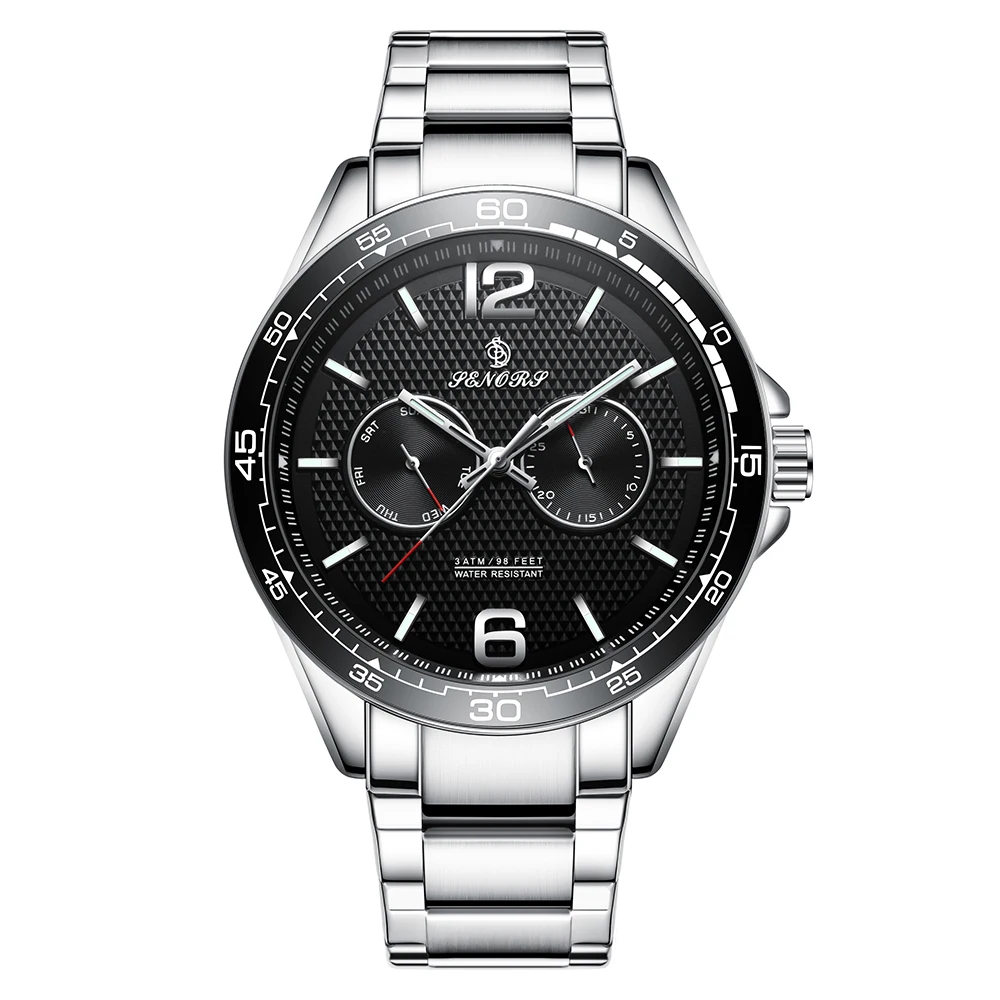SENORS Men's Watches Luxury Stainless Steel Band and Casual Waterproof Sport Quartz , Outdoor Sports Mens Watches
SENORS Men's Watches Luxury Stainless Steel Band and Casual Waterproof Sport Quartz , Outdoor Sports Mens Watches