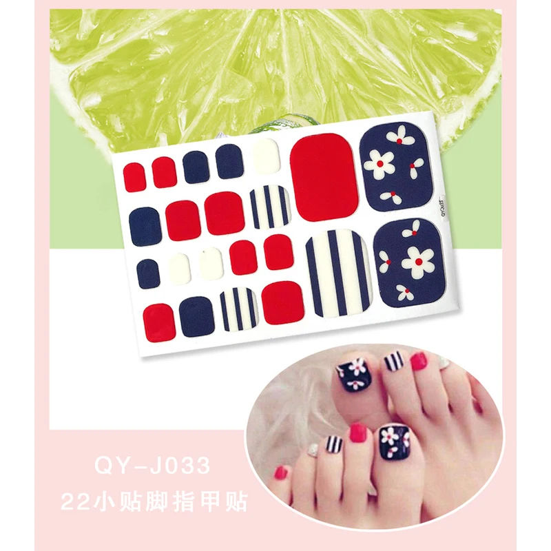 3pc Toe Nail Art Sticker Cute Cartoon Long Lasting Cosmetics Makeup Wrap Beauty Stickers Decals Gel Toes Nails Decoration
3pc Toe Nail Art Sticker Cute Cartoon Long Lasting Cosmetics Makeup Wrap Beauty Stickers Decals Gel Toes Nails Decoration