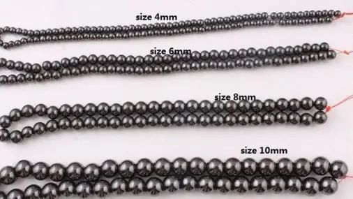 4 6 8 10 MM can choose size Black ball Hematite crystal Beads bracelet necklace yhrg3 Jewelry Strand Natural Stone Round loose
4 6 8 10 MM can choose size Black ball Hematite crystal Beads bracelet necklace yhrg3 Jewelry Strand Natural Stone Round loose