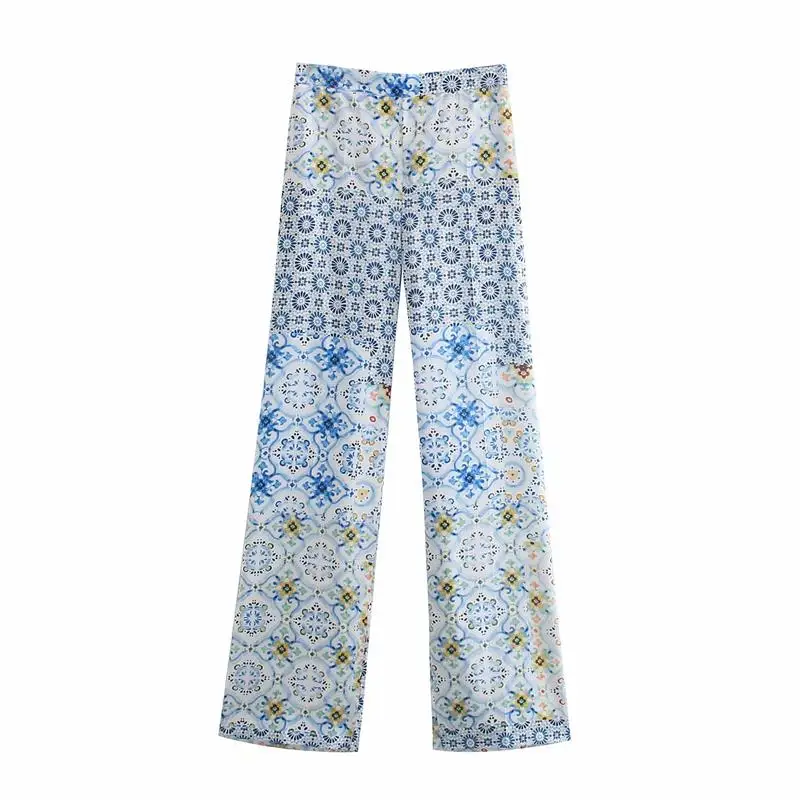 2pcs ZA Women Summer Sets 2021 Sleeveless Backless Halter Tops+ Long Pants Suit Sequined Female Floral Printed Casual Clothes
2pcs ZA Women Summer Sets 2021 Sleeveless Backless Halter Tops+ Long Pants Suit Sequined Female Floral Printed Casual Clothes