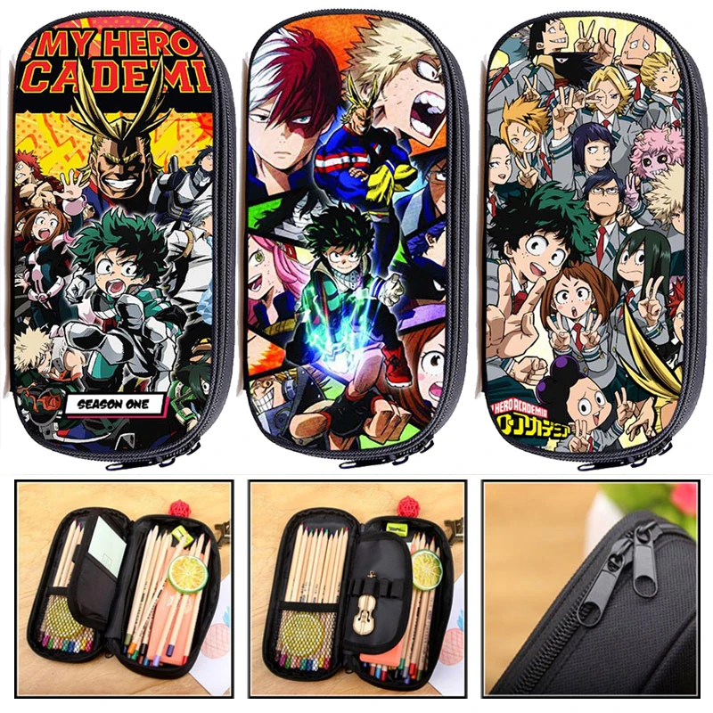 My Hero Academia Multifunction Storage Bag Anime Pencil Bag Boy Stationery Bag Children School Supplies Kid gift Cosmetic Bag
My Hero Academia Multifunction Storage Bag Anime Pencil Bag Boy Stationery Bag Children School Supplies Kid gift Cosmetic Bag