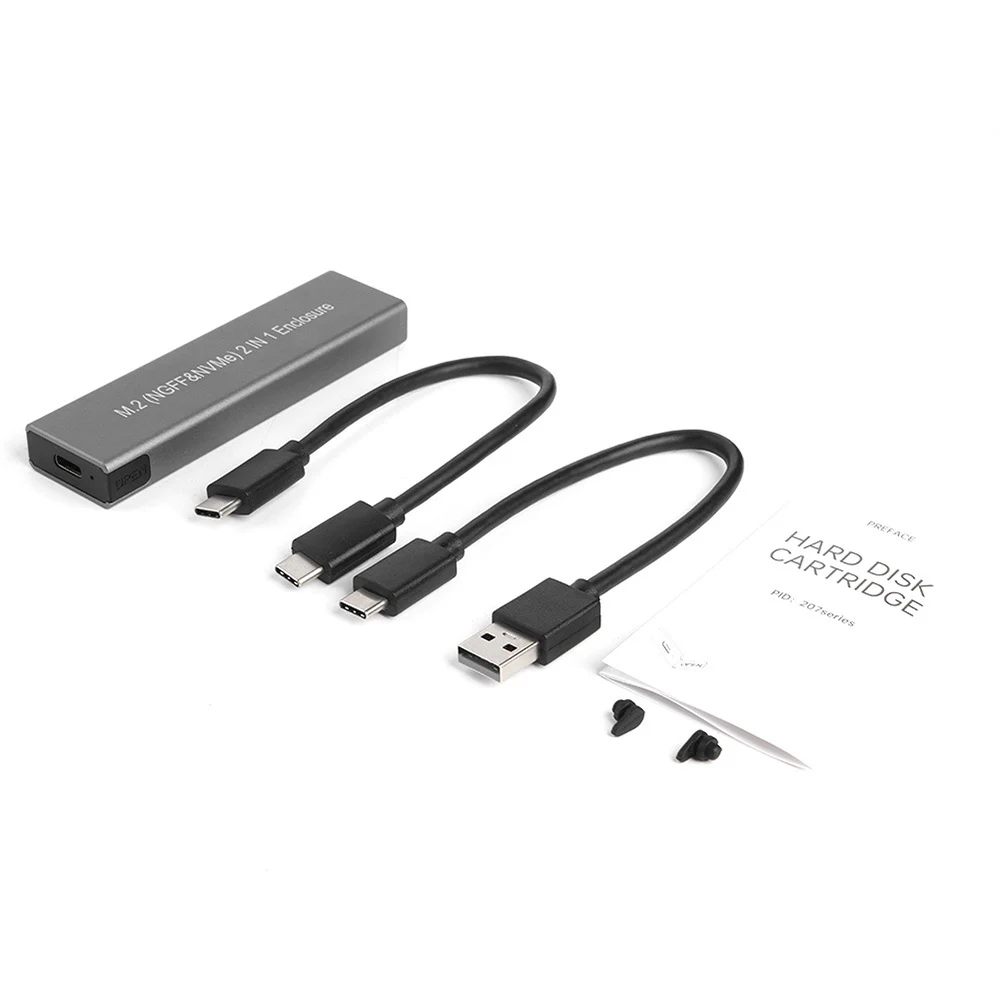 Корпуса для жестких дисков USB 3,1 Type-C M.2, корпус для жестких дисков с двойным протоколом, 10 Гбит/с, внешний корпус для жесткого диска с интерфей...
Корпуса для жестких дисков USB 3,1 Type-C M.2, корпус для жестких дисков с двойным протоколом, 10 Гбит/с, внешний корпус для жесткого диска с интерфей...