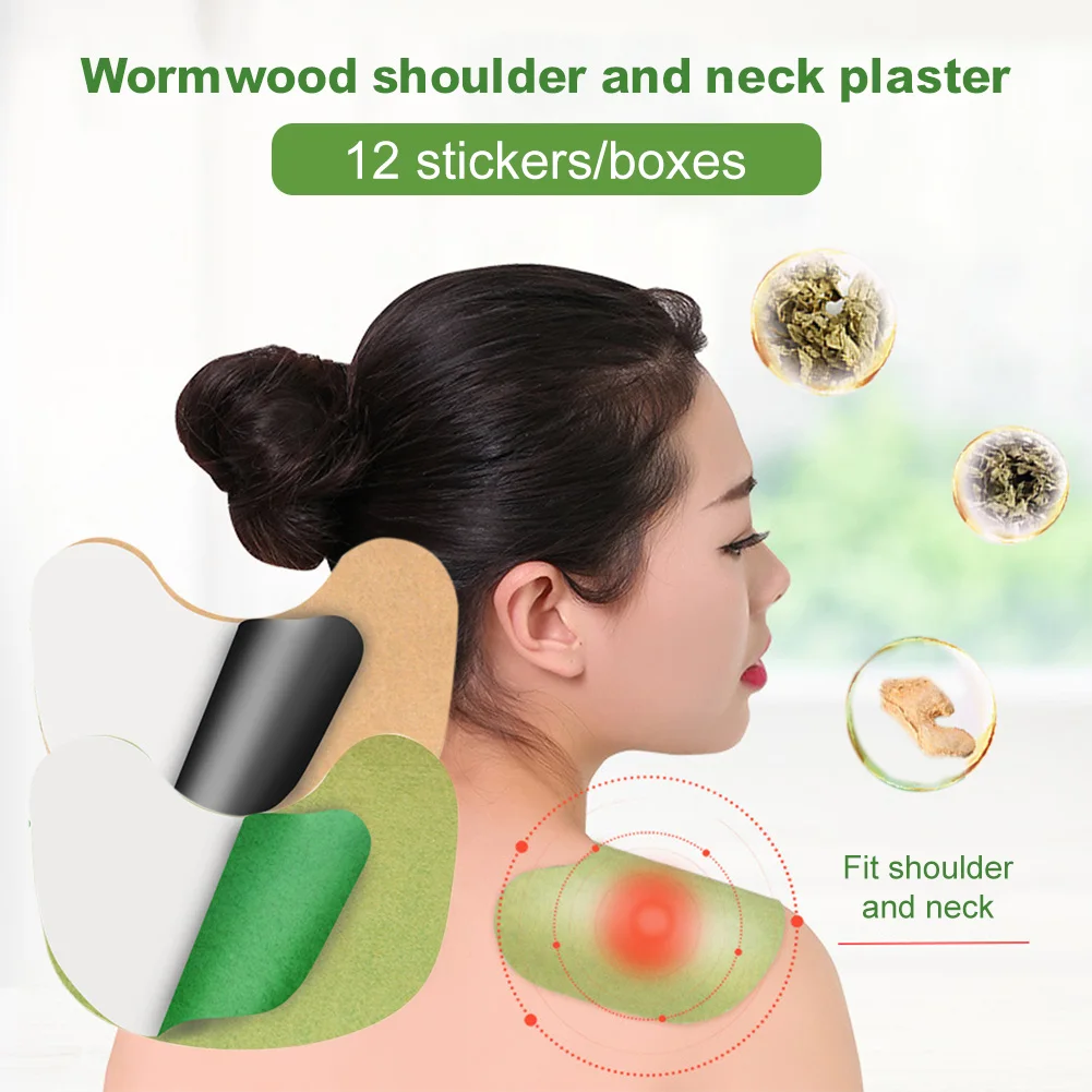 12PCS/Pack Wormwood Patch Arthritis Sticker Pain Reliever Self-Heating Moxibustion Stickers for Neck Shoulder Back Fast Delivery
12PCS/Pack Wormwood Patch Arthritis Sticker Pain Reliever Self-Heating Moxibustion Stickers for Neck Shoulder Back Fast Delivery