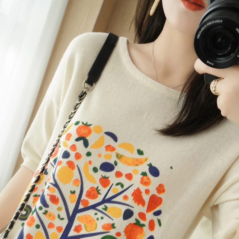 adohon 2021 woman 100% Cotton Spring sweaters knitted Pullovers High Quality Female O-neck Solid Loose-fitting Casual
adohon 2021 woman 100% Cotton Spring sweaters knitted Pullovers High Quality Female O-neck Solid Loose-fitting Casual