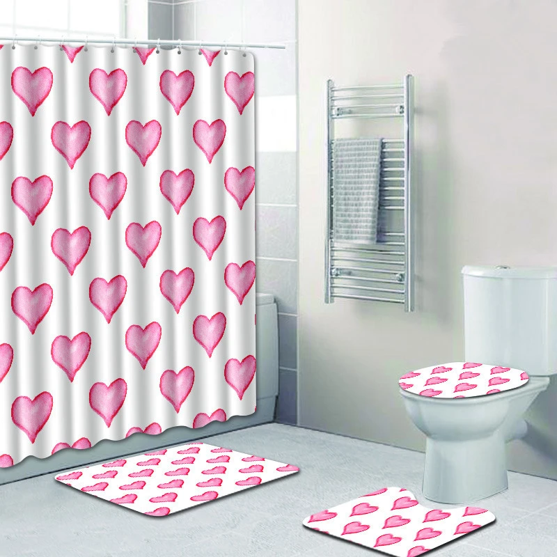 Zeegle Shower Curtain and Bath Mat Set Absorbent Toilet Pedestal Rug Foot Mat Anti Slip Toilet Pedestal Rug Foot Mat Toilet Set
Zeegle Shower Curtain and Bath Mat Set Absorbent Toilet Pedestal Rug Foot Mat Anti Slip Toilet Pedestal Rug Foot Mat Toilet Set