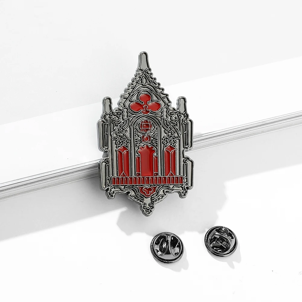 Creative Mysterious Magic Gothic Church Metal Enamel Lapel Clothes Coats Backpack Bag Badge Brooch Pin Accessories
Creative Mysterious Magic Gothic Church Metal Enamel Lapel Clothes Coats Backpack Bag Badge Brooch Pin Accessories