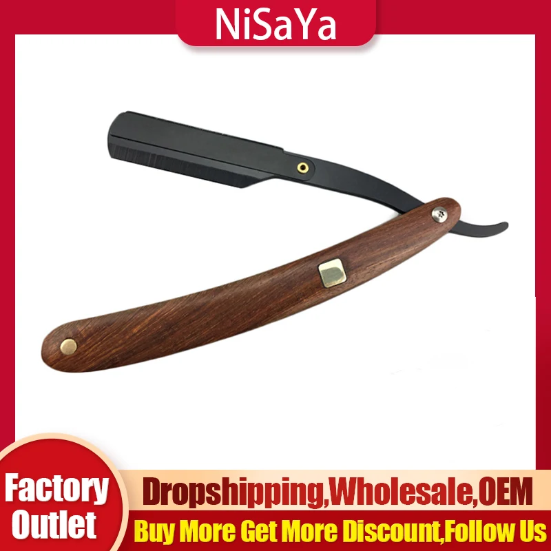 Redwood Handle Shaving Razor Men's Razor Professional Barber Hair Cut Razor Change Blade Type Eyebrow Shaving Knife (No Blade)
Redwood Handle Shaving Razor Men's Razor Professional Barber Hair Cut Razor Change Blade Type Eyebrow Shaving Knife (No Blade)