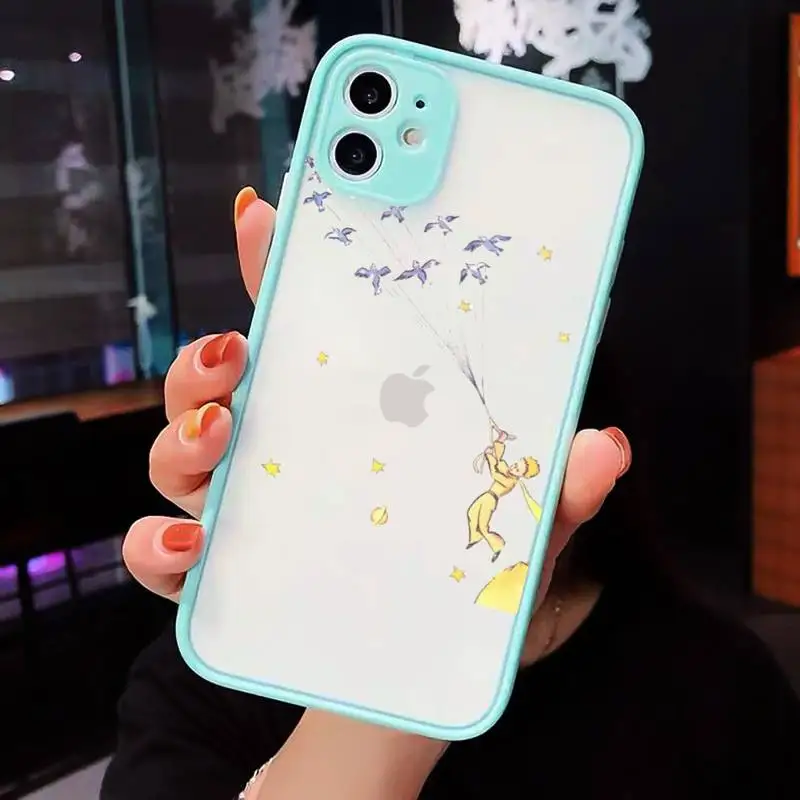 Little Prince Phone Case matte transparent For blue iPhone 7 8 x xs xr 11 12 pro plus max mini Clear Funda
Little Prince Phone Case matte transparent For blue iPhone 7 8 x xs xr 11 12 pro plus max mini Clear Funda
