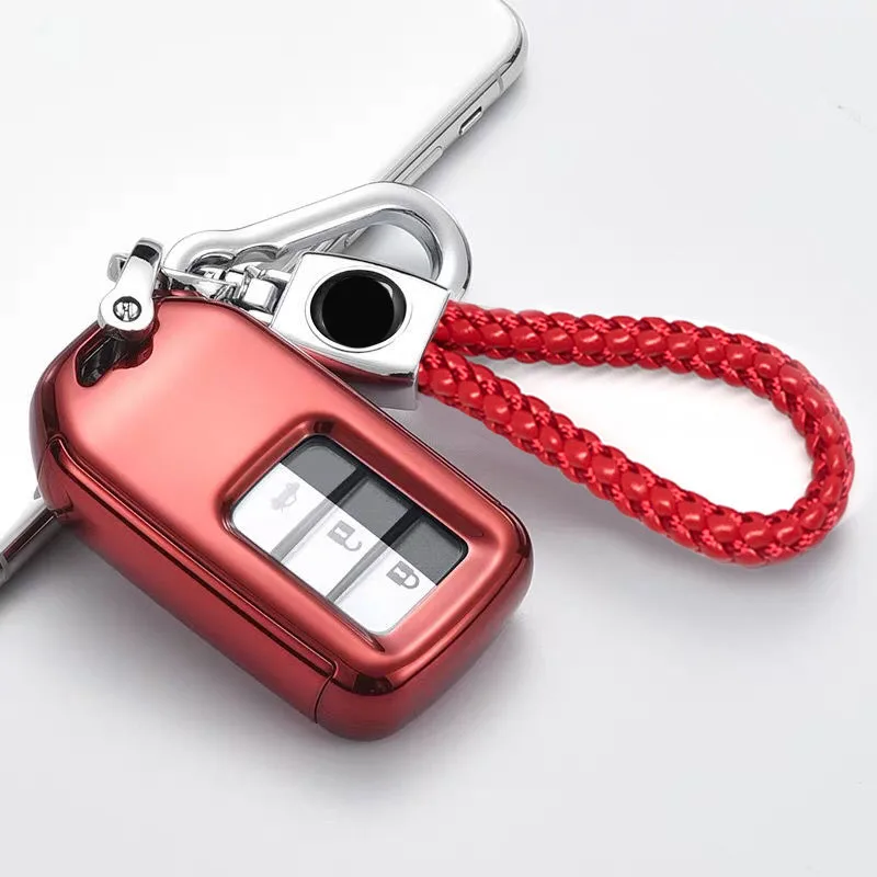 tpu car key case cover For Honda Civic 2018 2019 CRV HR-V Accord 9 2017 Crider Car interior Accessories Keychain Car-Styling 
tpu car key case cover For Honda Civic 2018 2019 CRV HR-V Accord 9 2017 Crider Car interior Accessories Keychain Car-Styling