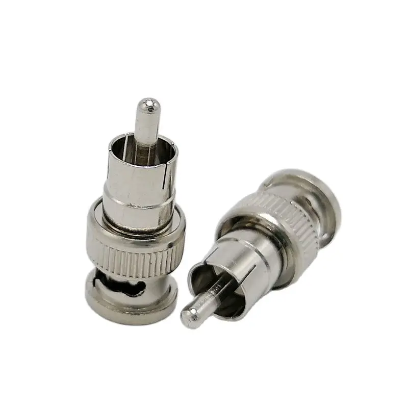 BNC To RCA Connector BNC Male to RCA Male Plug CCTV Straight Convert Connector Adapter 10Pcs/Lot 
BNC To RCA Connector BNC Male to RCA Male Plug CCTV Straight Convert Connector Adapter 10Pcs/Lot