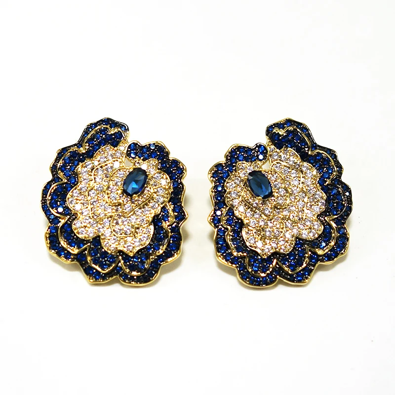 New Trendy Simulated Flowers Earring For Women Wedding Party Indian Dubai Bridal Jewelry boucle d'oreille femme Gift
New Trendy Simulated Flowers Earring For Women Wedding Party Indian Dubai Bridal Jewelry boucle d'oreille femme Gift