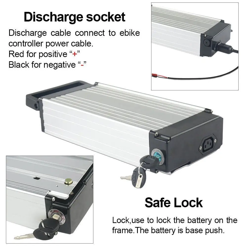 Ebike Battery 52V Electric bike battery 52V 15AH Battery 30AH 1000W 30A BMS Powerful Rear Rack Bafang BBS02 BBSHD
Ebike Battery 52V Electric bike battery 52V 15AH Battery 30AH 1000W 30A BMS Powerful Rear Rack Bafang BBS02 BBSHD