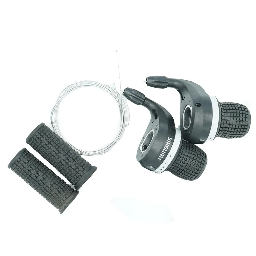 MTB Mountain Bike Bicycle Cycle 3x7 Speed Gear Handlebar Shifter + Grips Bicycle Gear Shifting Handle Shifter Bicycle Derailleur
MTB Mountain Bike Bicycle Cycle 3x7 Speed Gear Handlebar Shifter + Grips Bicycle Gear Shifting Handle Shifter Bicycle Derailleur