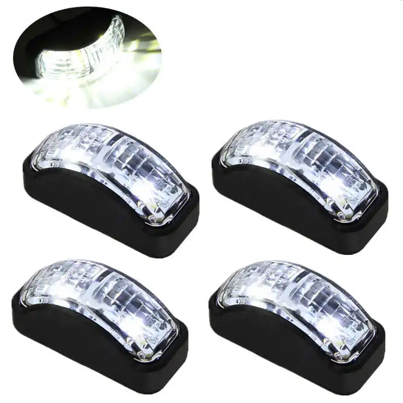 4PCS LED Side Marker 12v Truck SMD LED Car Auto Truck Trailer Side Marker Light Blinker White Indicator Led Lights Accessories
4PCS LED Side Marker 12v Truck SMD LED Car Auto Truck Trailer Side Marker Light Blinker White Indicator Led Lights Accessories