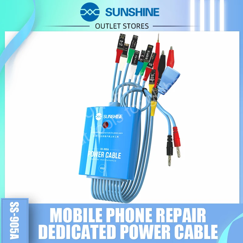 Sunshine SS-905A Mobile Phone DC Power Control Wire Test Cable Current Boot Line For 5-11Pro Max 12Mini 12 Pro Max For Samsung 
Sunshine SS-905A Mobile Phone DC Power Control Wire Test Cable Current Boot Line For 5-11Pro Max 12Mini 12 Pro Max For Samsung