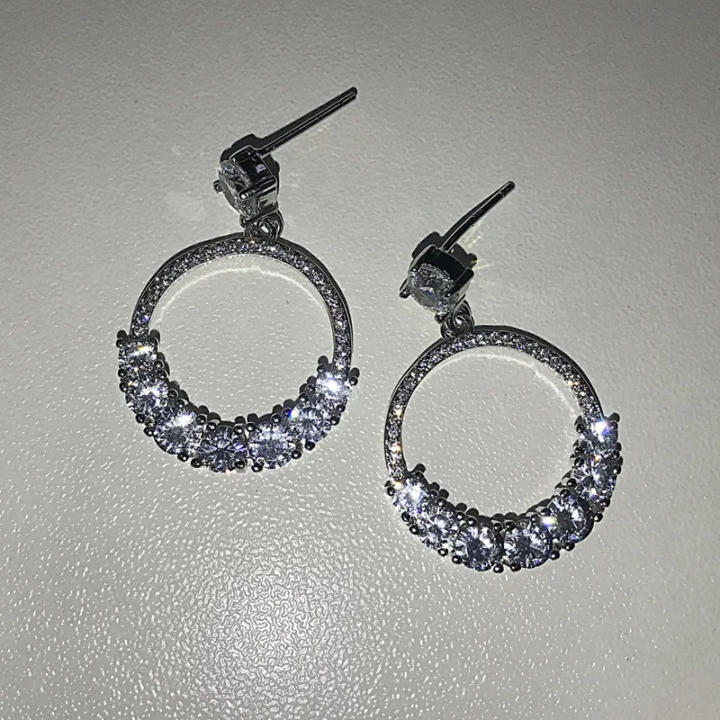 OMHXZJ EA557 Wholesale European Fashion Woman Girl Party Birthday Wedding Gift Round AAA Zircon 18KT White Gold Stud Earrings
OMHXZJ EA557 Wholesale European Fashion Woman Girl Party Birthday Wedding Gift Round AAA Zircon 18KT White Gold Stud Earrings