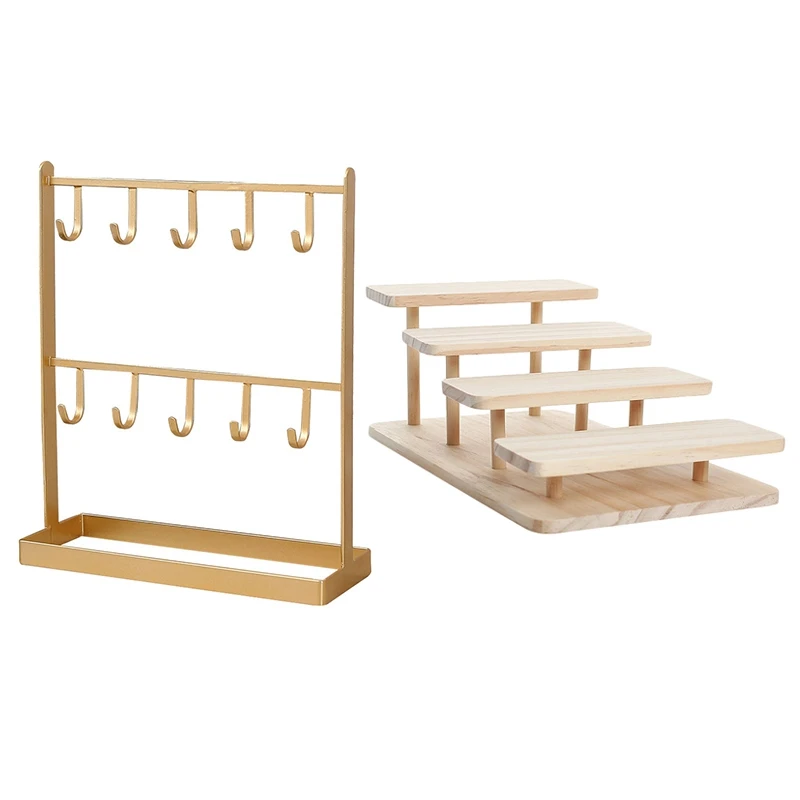 Assemblable Bamboo Sunglasses Stand Glasses Display 4 Layers with 2 Tier Earrings Necklace Stand
Assemblable Bamboo Sunglasses Stand Glasses Display 4 Layers with 2 Tier Earrings Necklace Stand
