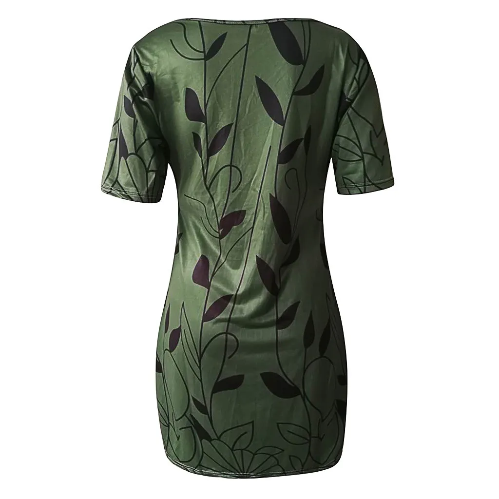 Oversized loose women's floral print short sleeve crew neck dress summer casual wear high waist Mini Dress
Oversized loose women's floral print short sleeve crew neck dress summer casual wear high waist Mini Dress