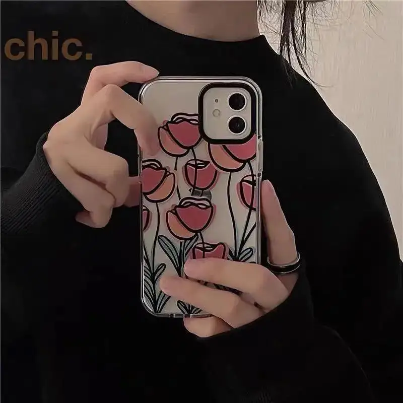 Luxury Floral Phone Case For iPhone 11 Pro Max 12 Mini XR Xs Max X 7 8 Plus SE 2020 Cute Flower Ultra Thin Full Protective Cover
Luxury Floral Phone Case For iPhone 11 Pro Max 12 Mini XR Xs Max X 7 8 Plus SE 2020 Cute Flower Ultra Thin Full Protective Cover