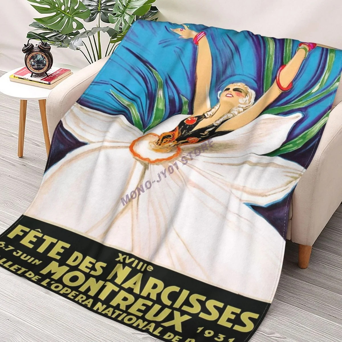 1931 Switzerland Narcissus Festival Advertising Throw Blanket Sherpa Blanket cover Bedding soft Blankets
1931 Switzerland Narcissus Festival Advertising Throw Blanket Sherpa Blanket cover Bedding soft Blankets