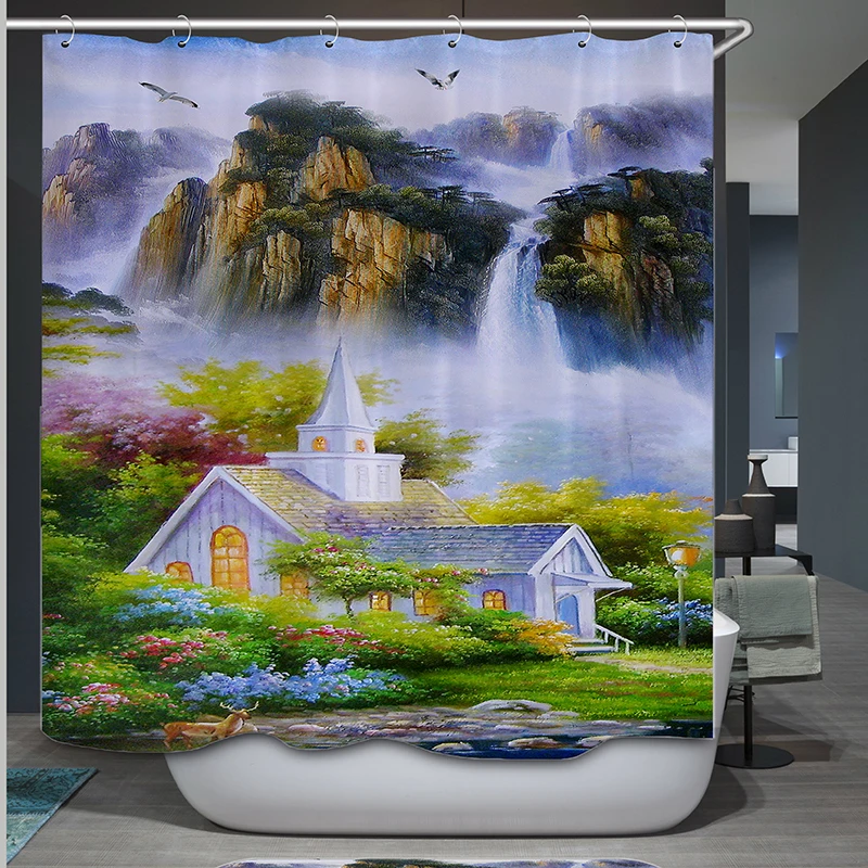 forest mountain shower curtain bathroom nature scenery bath curtain shower
forest mountain shower curtain bathroom nature scenery bath curtain shower